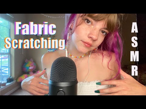 ASMR | Fabric Scratching 👚 FAST & AGGRESSIVE Fabric, Leather, Jean etc…