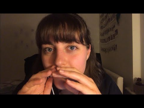 ASMR| Slow whispers with background rain