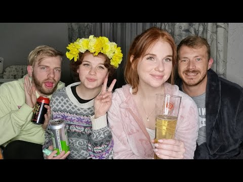ASMR, sort off, With Friends & Family (chaotic, playing never have I ever) 💛✨