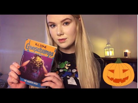 READING GOOSEBUMPS: THE HAUNTED MASK *SPOOKY ASMR*