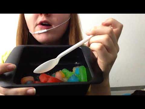 Asmr Multicolored Ice Eating