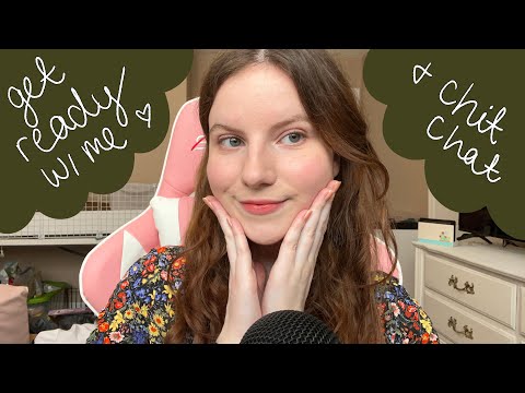 ASMR Get Ready With Me & Chit Chat ♡