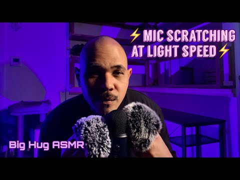⚡️Is this Mic Scratching ASMR too fast?⚡️