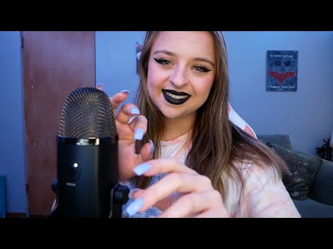 ASMR~ Gum Chewing + Ramble *Wet Mouth & Hand Sounds*