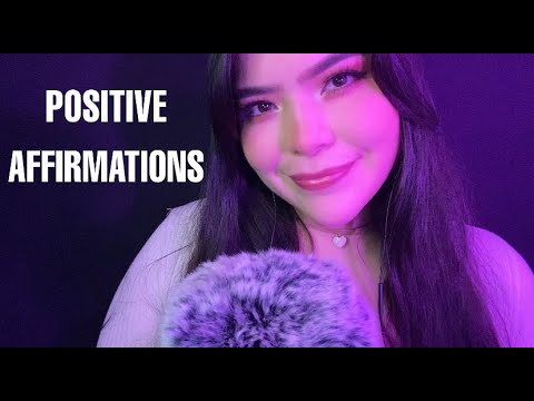 ASMR Positive Affirmations with Face Touching (Personal Attention)