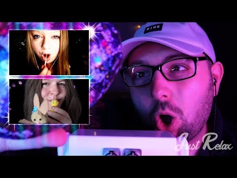 ASMR INTENSE Ear to Ear Eating Mouth Sounds