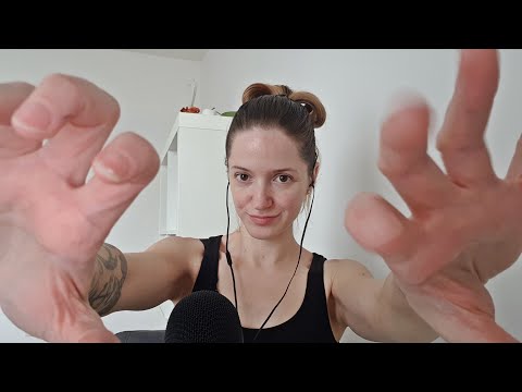 ASMR hand and skin sounds, personal attention, gripping, belt, moouth sounds,.. Patreon Trigger Nov