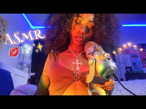 ASMR Mic Kisses and Blowing On The Mic 💋🌬️✨