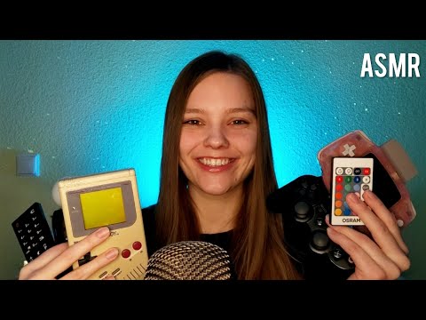 ASMR Fast Button Pressing, Controller Sounds, Tapping (Unexpected Tingly Triggers)