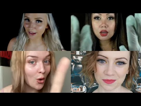 ASMR - Let your hair down 4 girls treat you|Hair Cut and Spa