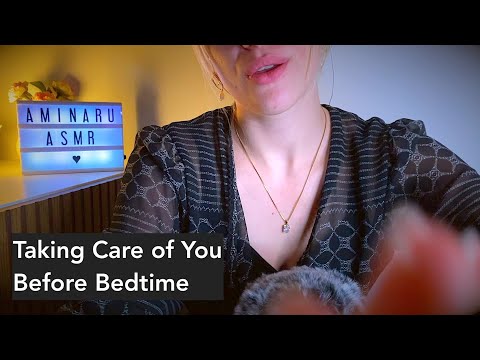 ASMR | 💤🧼Taking Care of you before bedtime - SKINCARE, HAIR CARE  RP🫧💆🏼‍♀️
