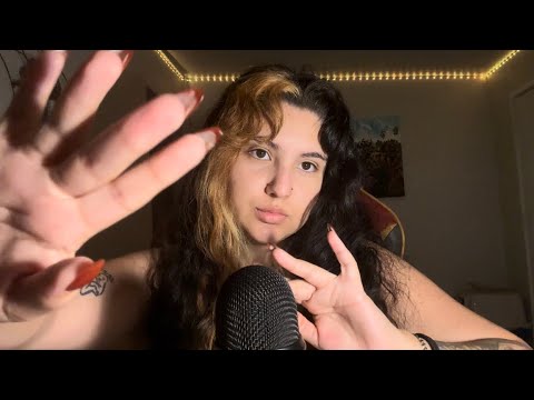 Asmr Hand Sounds & Fabric Scratching (Some Mouth Sounds)