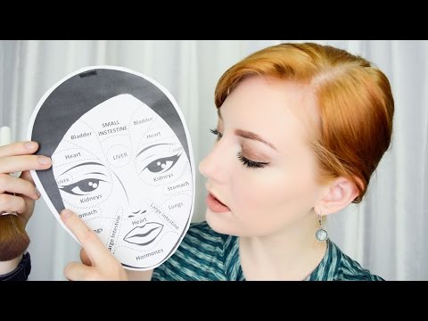 ASMR Face Mapping Roleplay | Brushing | Paper Sounds | Soft Spoken