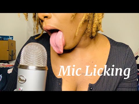 ASMR Aggressive Mic Licking with Mouth Sounds (EXTRA Tingly)