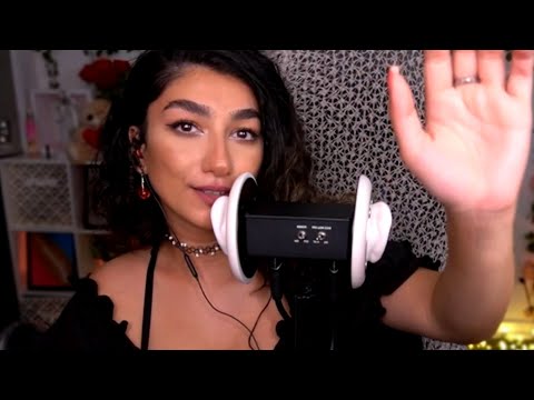 ASMR | Positive Affirmations For Us (Ear To Ear, Hand Movements, Whispers) ♡