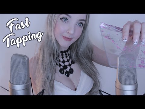 ASMR Fast Tapping & Whispering Ear to Ear to Give You Tingles