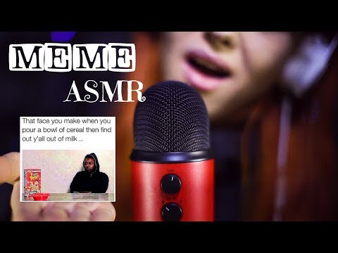 😆 ASMR - RELATABLE MEMES 😆 Can't sleep? Let me be your company!
