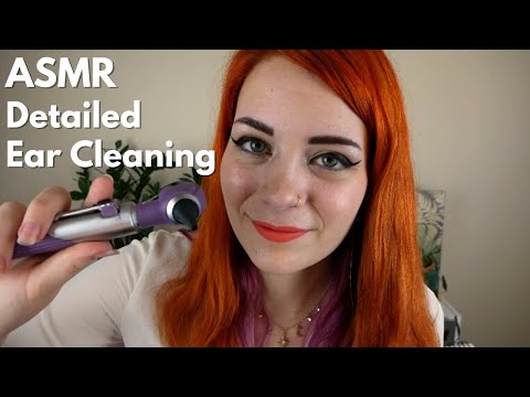 ASMR Detailed Ear Cleaning | Soft Spoken Personal Attention RP