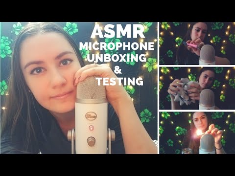 🎤 ASMR - New Microphone Unboxing & Testing with Different Triggers 🎤