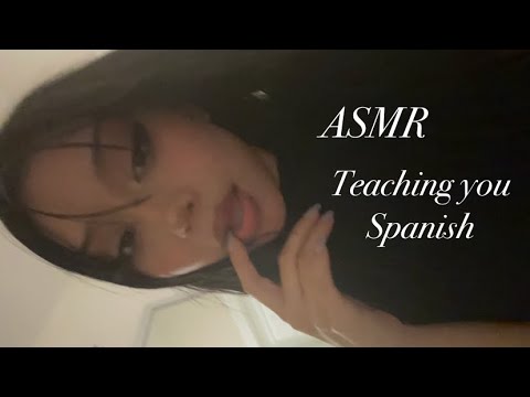 ASMR ~ teaching you Spanish 🕯️