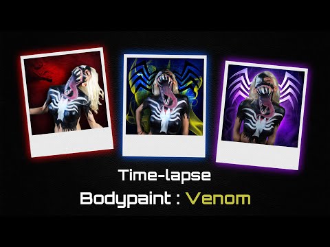 Time-lapse Bodypaint Venom