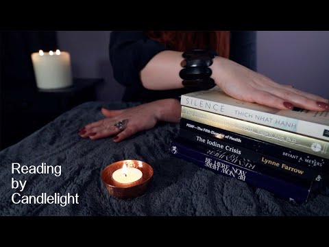 Reading by Candlelight 🕯 ASMR