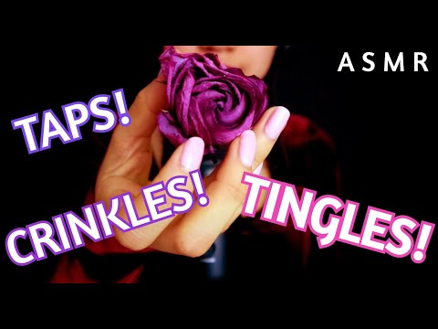 Taps & Crinkles!! | Azumi ASMR | Exploring With Different Tingling Sounds for Relaxation