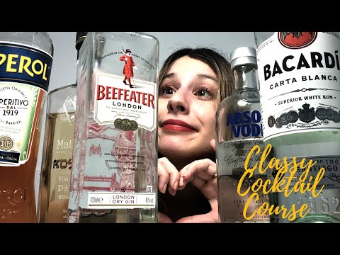 ASMR BARTENDER ROLEPLAY: Classy Cocktail Class (soft spoken) Ridiclous cocktails we serve.