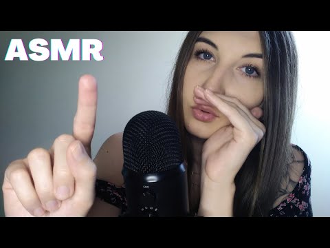 ASMR| **FINGER TRACING** & MOUTH SOUNDS