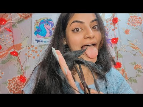 Indian Asmr| Hindi ASMR| Unprofessional Hairstylist