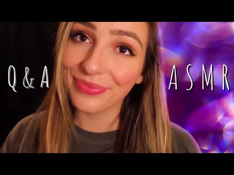 ASMR Dim Lighting | Answering Personal Questions Q&A