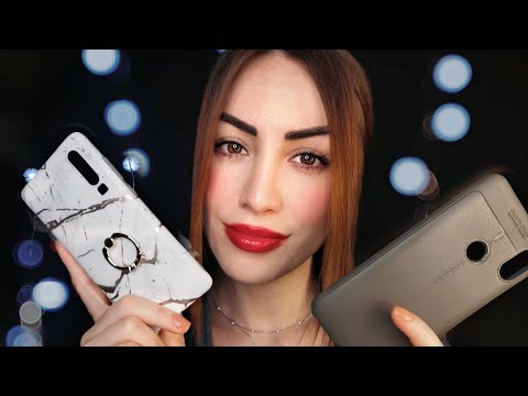 Whispered ASMR Phone Cases Collection 📱 Tapping Sounds