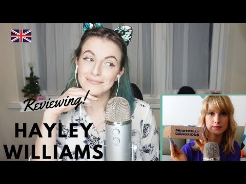 ASMRtist Reacts To 'HAYLEY WILLIAMS DOES ASMR' ¦ Reacting to ASMR