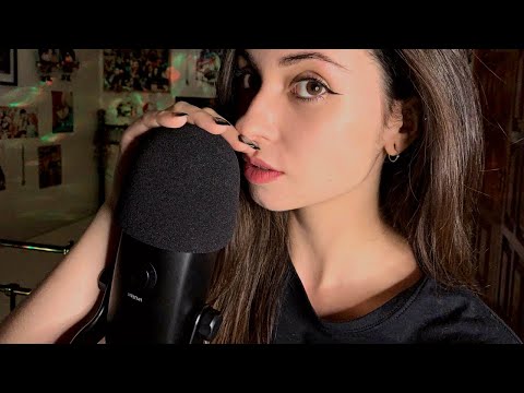 ASMR 🤍 MOUTH SOUNDS intensos muy cerca del micro💋