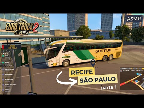 RECIFE - SÃO PAULO DE ÔNIBUS parte 1 (ASMR)