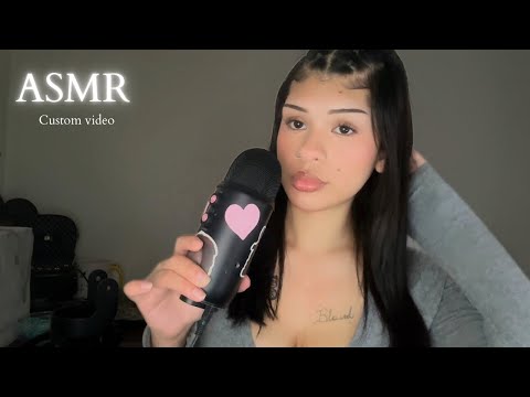 ASMR| Spit Painting + Fabric Scratching (Hand Movements)