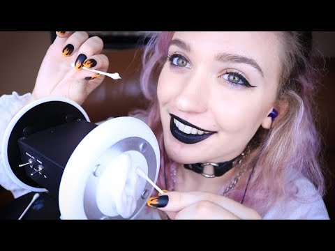 Ear cleaning/ 3DIO cleaning [ASMR, Q-tips, tissues]