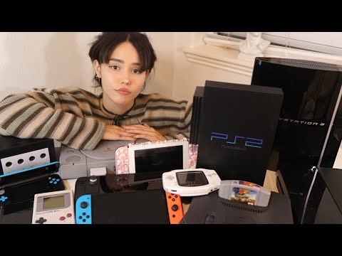 ASMR with all of my Video Game Consoles, Handhelds and Controllers 🎮 (lies of p, armored core, MK1)