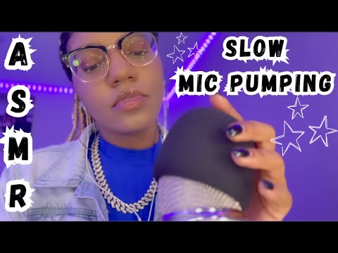 ASMR ✮ Mic Pumping ( Kisses, Countdown, Mouth Sounds, Slow & Gentle, Up-Close Kisses ) 🌸🩷