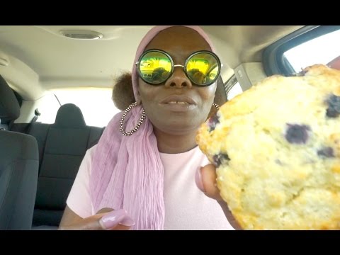 Ramble ASMR Eating Sounds | Blueberry Scone | Starbuck