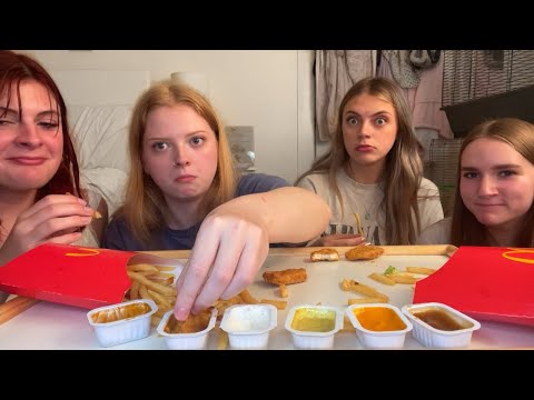 BLOOPERS + FUNNY MOMENTS FROM MCDONALD’S MUKBANG (NOT ASMR) 🍟😅