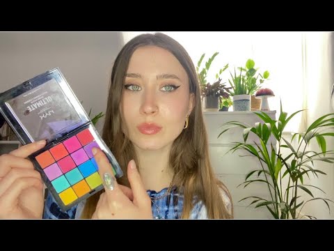 asmr | pamper session doing your eyeshadow
