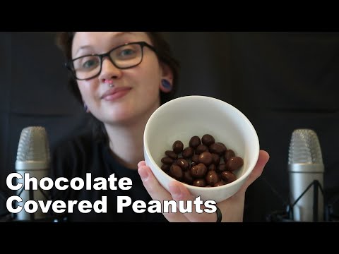 ASMR Chocolate Covered Peanuts [Crunchy Eating]
