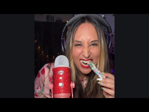 I became an NPC live on TikTok ASMR GUM Chewing