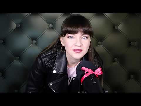 ASMR Leather pants, skirt, leather gloves, grinding