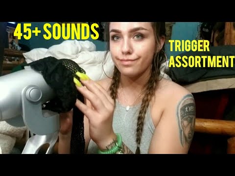 ASMR- 45+ Triggers In 10 Minutes