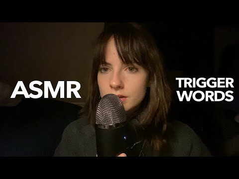 ASMR | Trigger Words 🪐 extremely soft & close up whispering