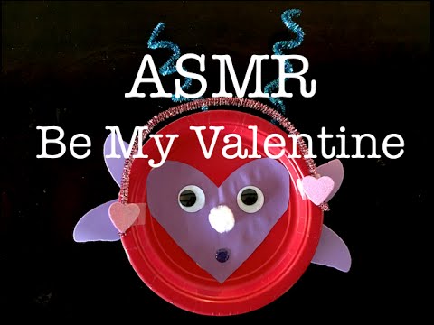 ASMR Valentines Day - Binaural, Scissors, Tracing, Crafts etc.