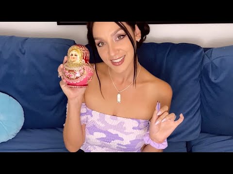 ASMR - Show And Tell | Showing You My Russian Nesting Doll - Matryoshka (Tapping | Fun Facts)