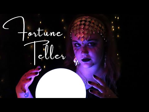 ASMR The Fortune Teller Returns {Singing, Aura Cleansing, Crystal Healing, Telling Your Future}